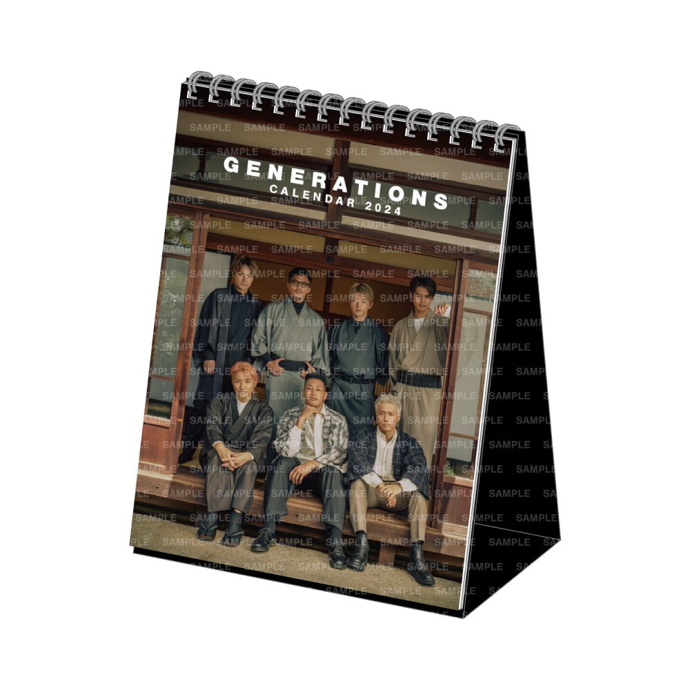 EXILE TRIBE STATION ONLINE STORE｜GENERATIONS 2024 カレンダー/卓上