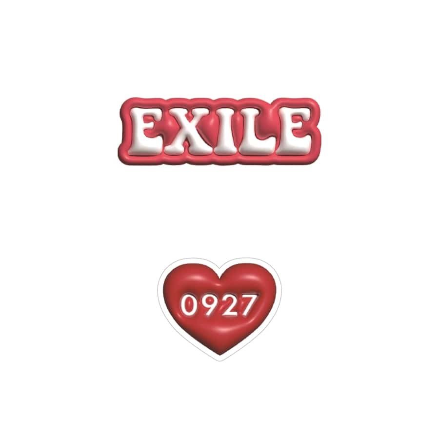 ステッカー2枚セット/EXILE 詳細画像 EXILE 1