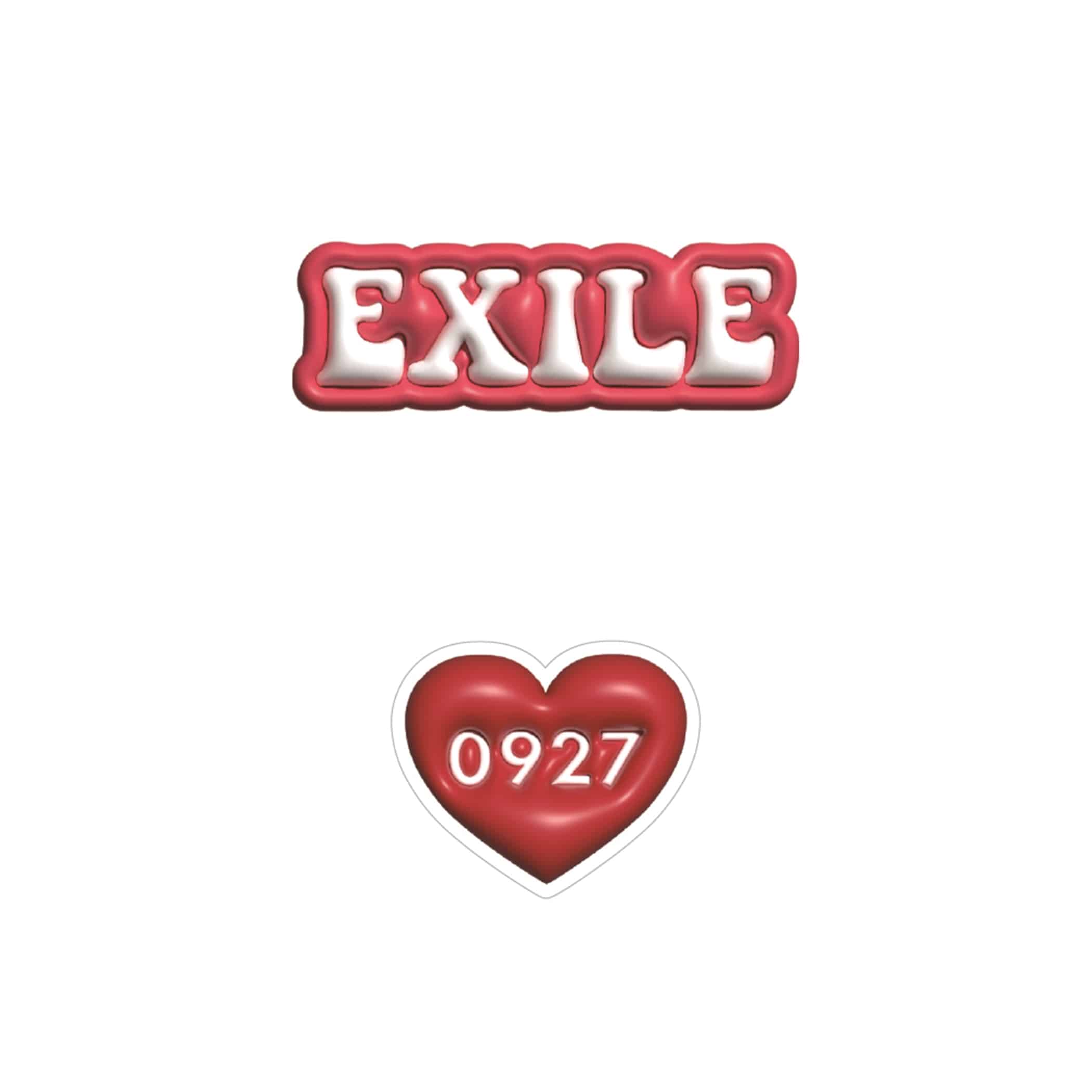 EXILE TRIBE STATION ONLINE STORE｜ステッカー2枚セット/EXILE