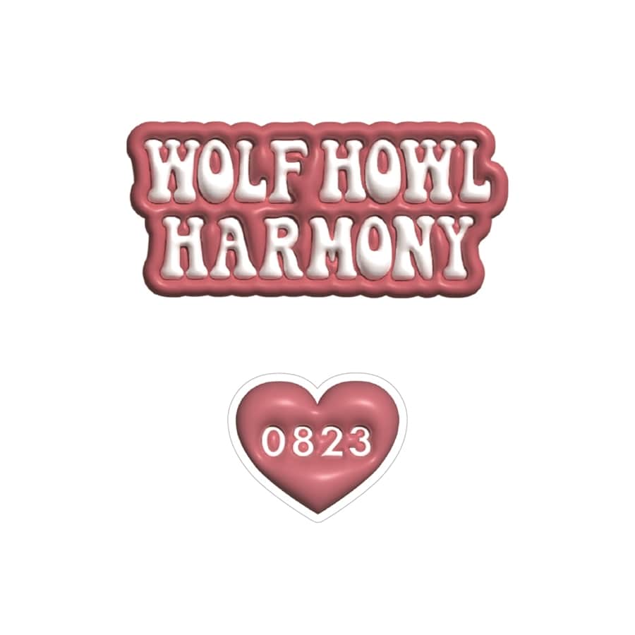 ステッカー2枚セット/WOLF HOWL HARMONY 詳細画像 WOLF HOWL HARMONY 1