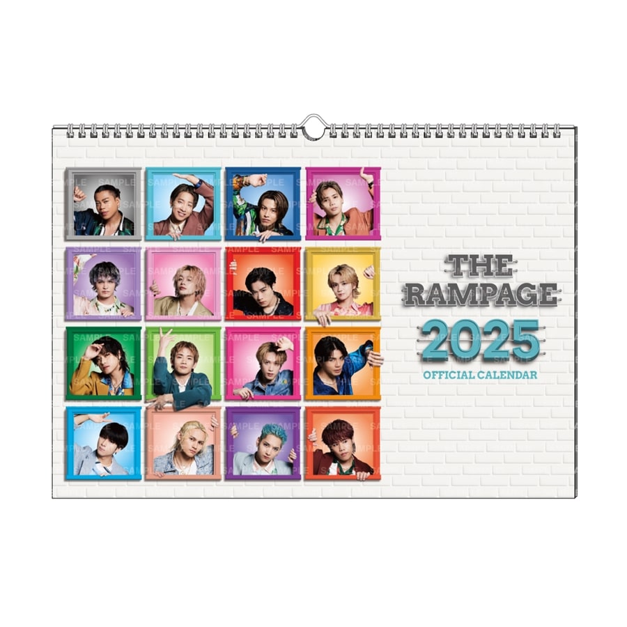 THE RAMPAGE 2025 カレンダー/壁掛け 詳細画像 THE RAMPAGE 1