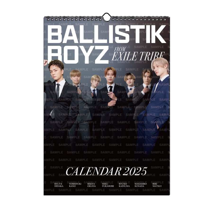 BALLISTIK BOYZ 2025 カレンダー/壁掛け 詳細画像 BALLISTIK BOYZ 1