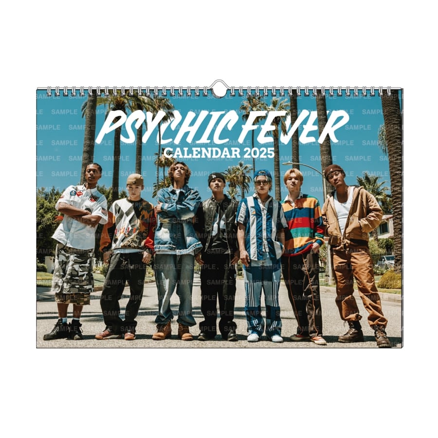 PSYCHIC FEVER 2025 カレンダー/壁掛け 詳細画像 PSYCHIC FEVER 1