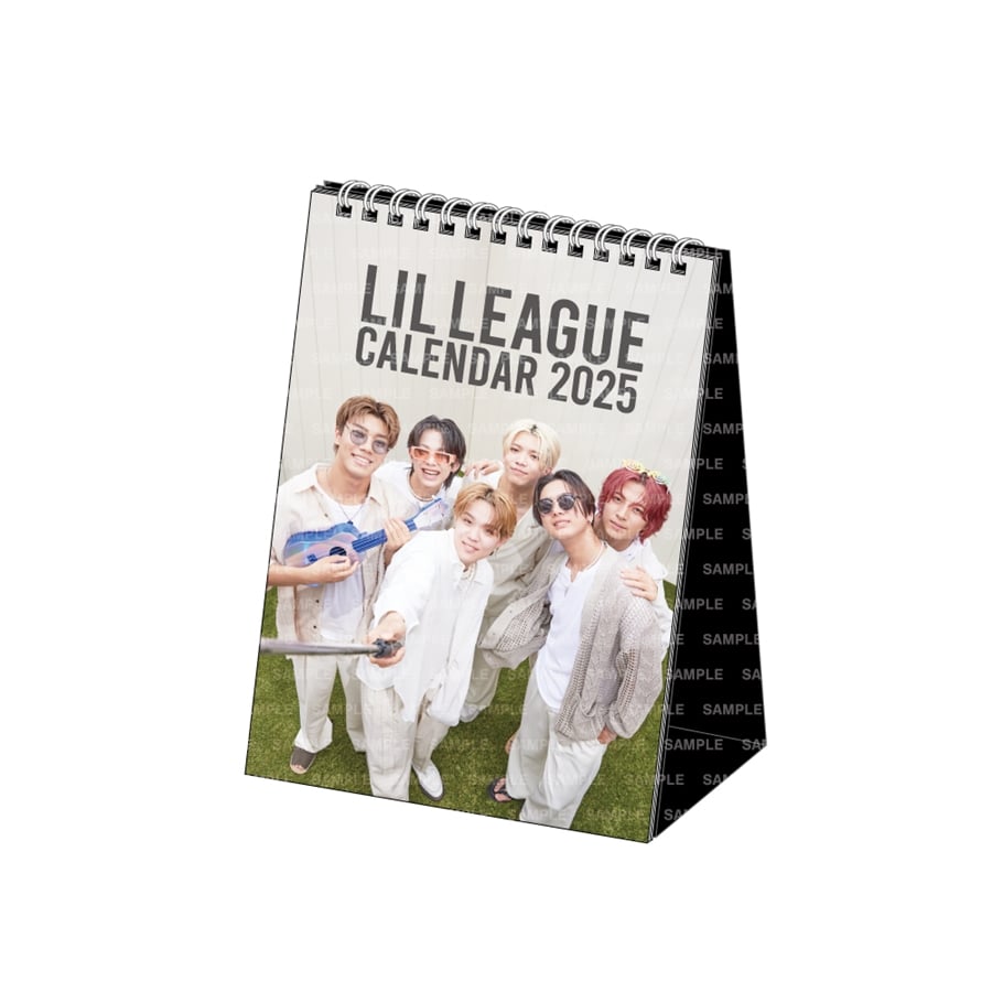 LIL LEAGUE 2025 カレンダー/卓上 詳細画像 LIL LEAGUE 1