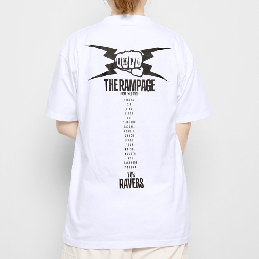 EXILE TRIBE STATION ONLINE STORE｜2023 THE RAVERS DAY Tee SS/WHITE