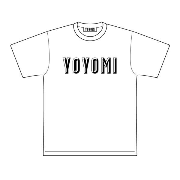 LeoShiz -YOYOMI- オリジナルTシャツ/WHITE