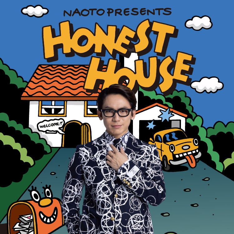 NAOTO PRESENTS HONEST HOUSE 2024 "THE FINAL"オフィシャルグッズ発売決定!!