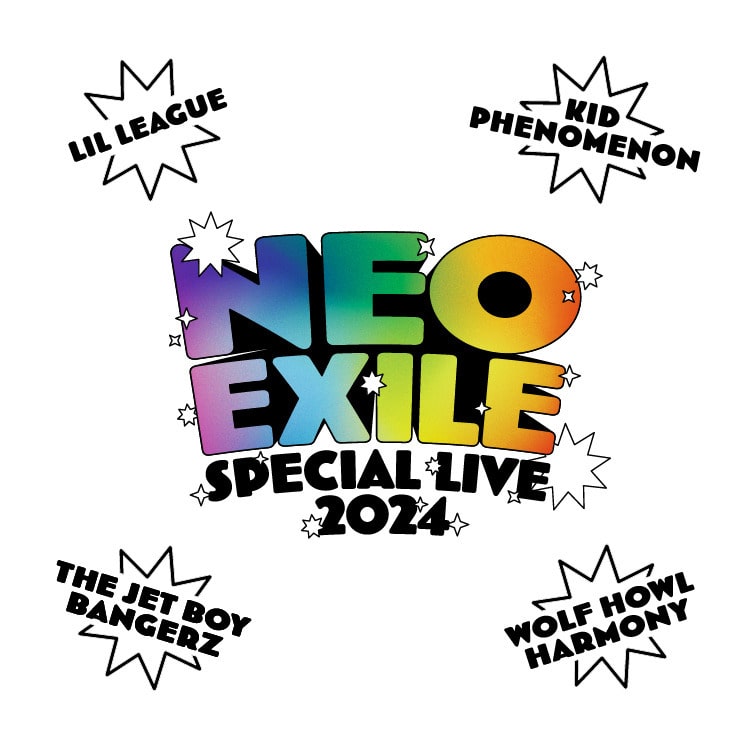 NEO EXILE SPECIAL LIVE 2024 オフィシャルグッズ発売決定!!				 				